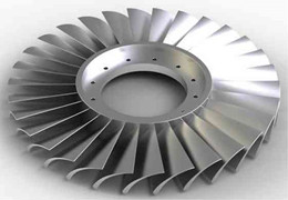 integral blade disc CNC abrasive belt grinding